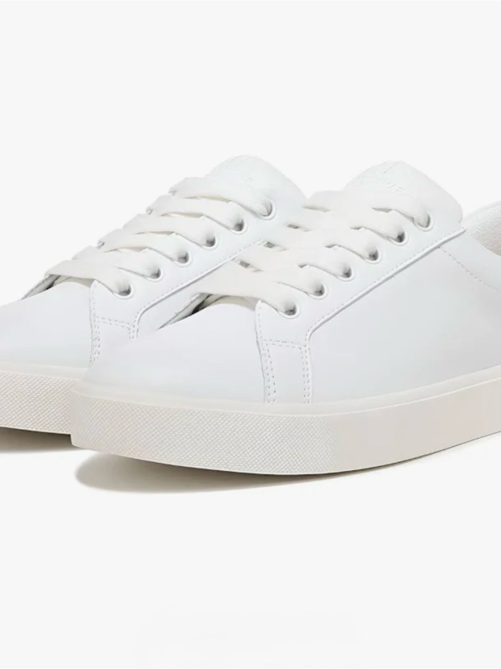 Sam Edelman White Low-Top Sneakers